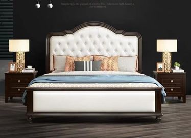 Wood Home Modern Bed Furniture Contemporary Platform Bed Customized