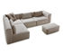 Luxury Design Hotel Booth Seating Living Room Sofa Reception Lobby Furniture