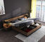 Comfortable Flat Platform Modern Bed Furniture For Home / Hotel Bedroom
