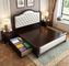 Wood Home Modern Bed Furniture Contemporary Platform Bed Customized