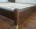 Modern Ash Wood Platform Bed Furniture Fashion Design For Hotels / Apartments