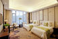 Modern 5 Star Hotel Bedroom Furniture Sets Commercial Use Fashion Design