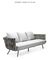 Rattan Garden Furniture Corner Sofa , Patio Seating Sets UV Protection