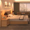 Elegant Hotel Room Furniture Set Wooden Bedroom Suites With Nightstand