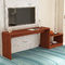 Durable Hotel Bedroom Furniture TV Table / Hotel Style Bedside Tables Solid Wood