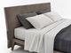 Solid Wood Custom Made Furniture Bed With Natural Latex Pocket Spring Mattress