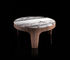 Customized Round Marble Coffee Table For Restaurant / Bar / Cafe / Hotel