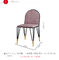 Fashionable Solid Wood Chairs / Metal Frame Dining Room Chairs