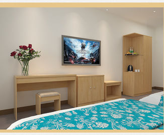 Wood Hotel Bedroom Furniture TV Table / Side Table Modern Appearance