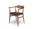 Modern Wood Chairs With Cushions , Comfortable Restaurant Cafe Chairs