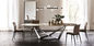 Nordic Style Custom Made Furniture Marble Dining Table Modern Rectangular