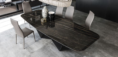 Home / Restaurant Using Custom Made Furniture , Marble Top Dining Table