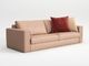 Commercial Hotel Reception Area Couches / Modern Lobby Sofa With Arm Support