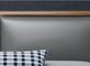 Modern Ash Wood Platform Bed Furniture Fashion Design For Hotels / Apartments