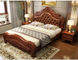 Modern Upholstered Platform Bed , Contemporary Wooden Home Furniture Beds