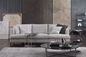 Comfortable Popular Fabric Modern Sectional Sofa With Three Seat / Double Seat
