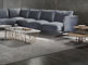 Soft Living Room Fabric Modern Sectional Sofa With Solid Wood Frame Multi Seats