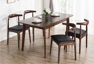 Square Home Solid Wood Extendable Dining Room Table For Small Spaces