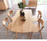 Natural Color Solid Wood Table Home Furniture Customized Size for Dining Room