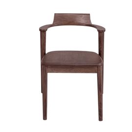 Comfortable PU Leather Solid Wood Chairs For Coffee Bar / Restaurant Use