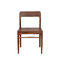 Contemporary Solid Wood Chairs / Wooden Restaurant Chairs Without Armrest