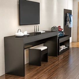 Modern Design Hotel Bedroom Furniture TV Table Cabinet Solid Wood Material