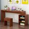 Wooden Hotel Furniture TV Table / Hotel Style Bedside Tables With Storage