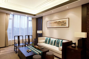 Commercial Modern Hotel Bedroom Funiture Sets / Hotel Guest Room Furniture