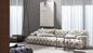 Italian Light Luxury All Pull Ins Leather Art Sofa / American Minimalist Living Room Club Hotel Velvet Sofa