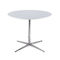 carbon steel Marble Round Living Room Tea Table SMY-1075